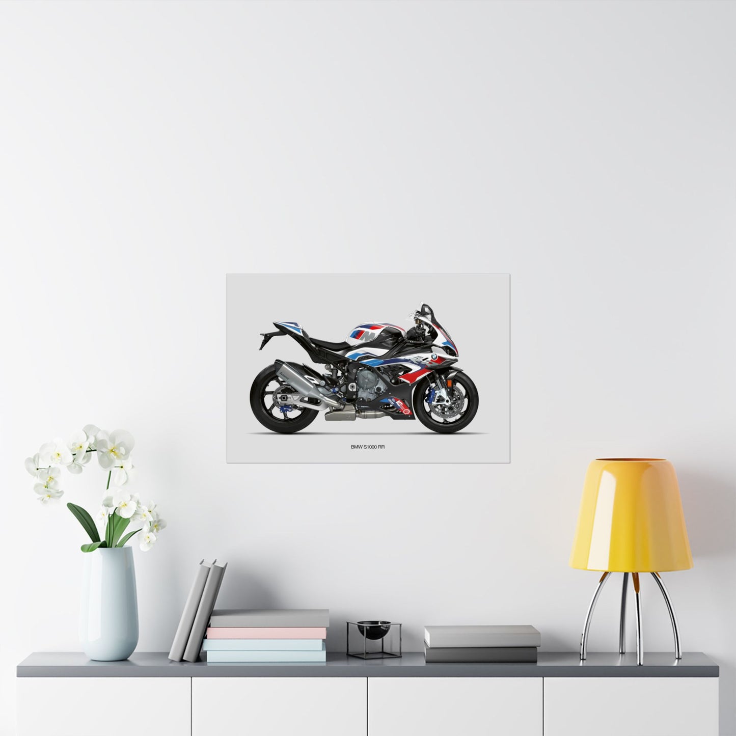 BMW S1000RR Horizontal Poster