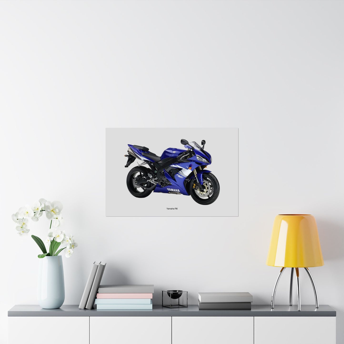 Yamaha R6 Horizontal Poster