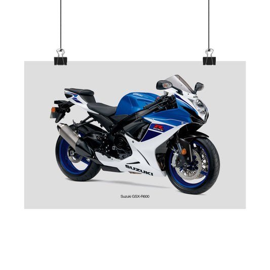 Suzuki GSX-R600 Horizontal Poster