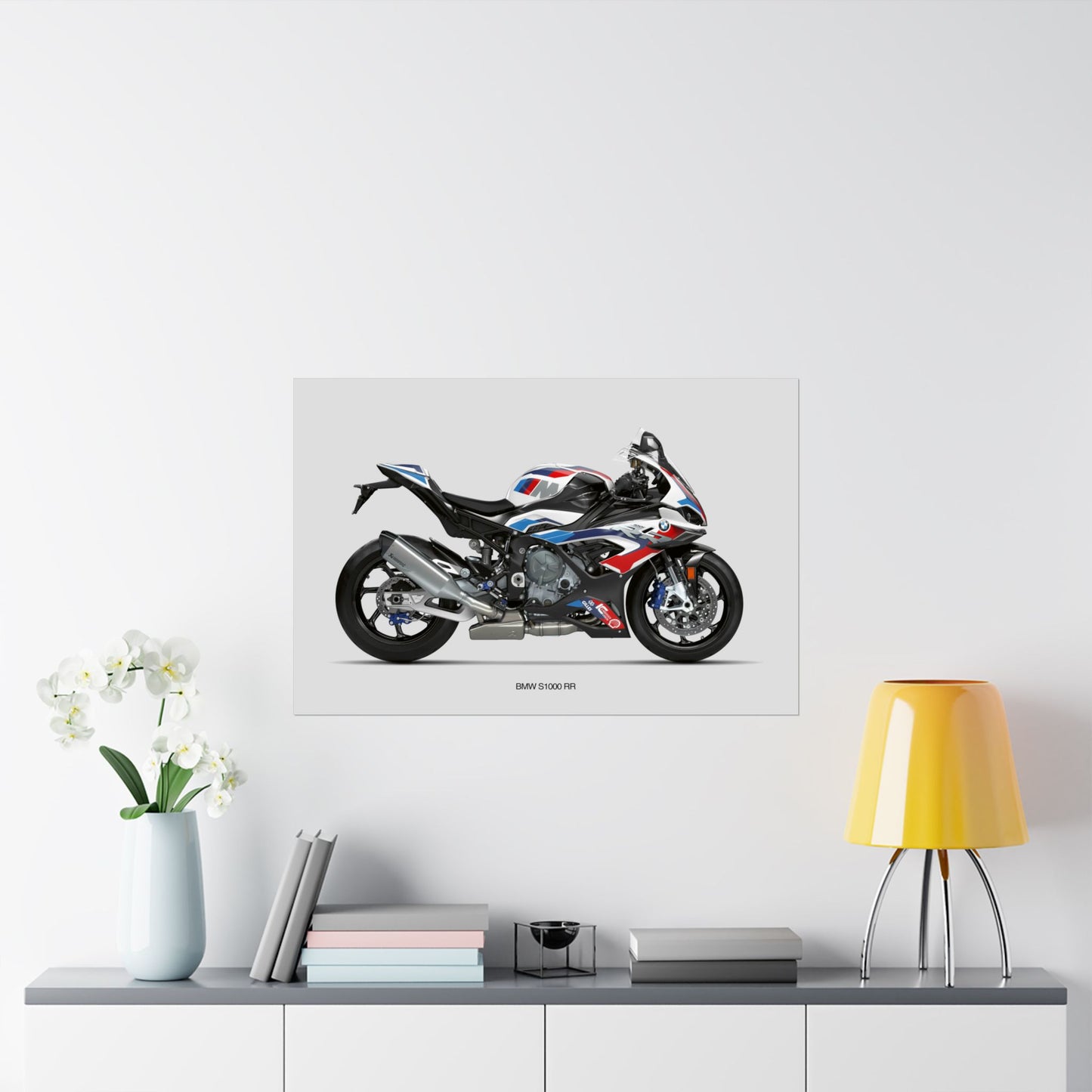 BMW S1000RR Horizontal Poster