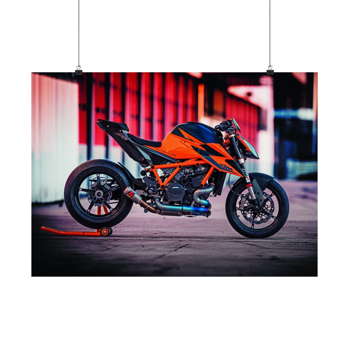 KTM 1290 Super Duke R Horizontal Poster