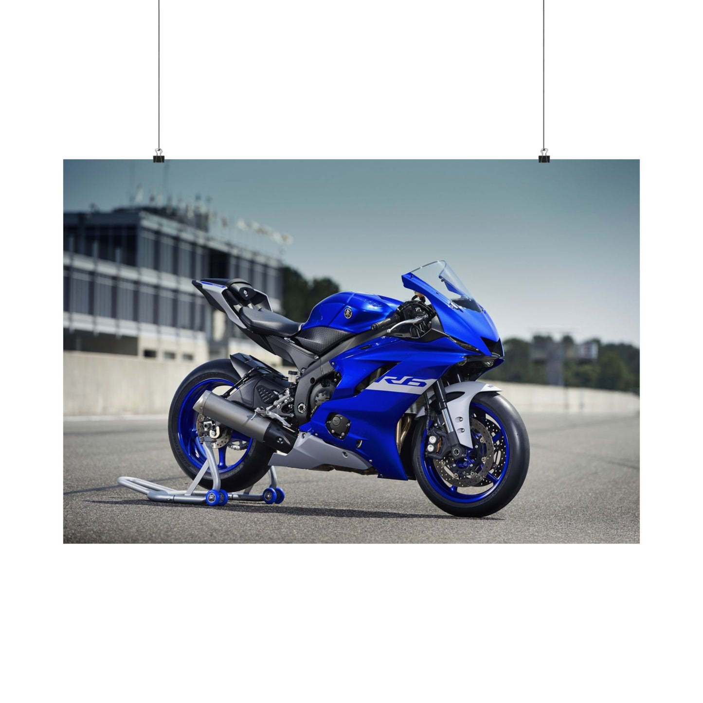 Yamaha R6 Horizontal Poster