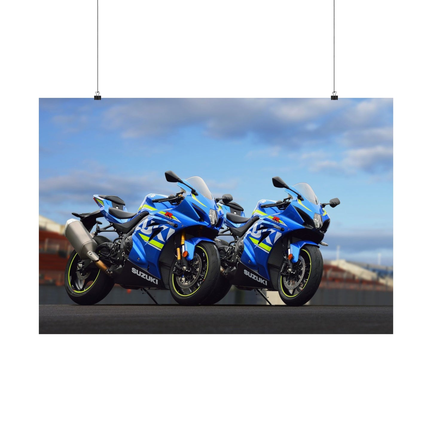 Suzuki GSX-1000R Horizontal Poster