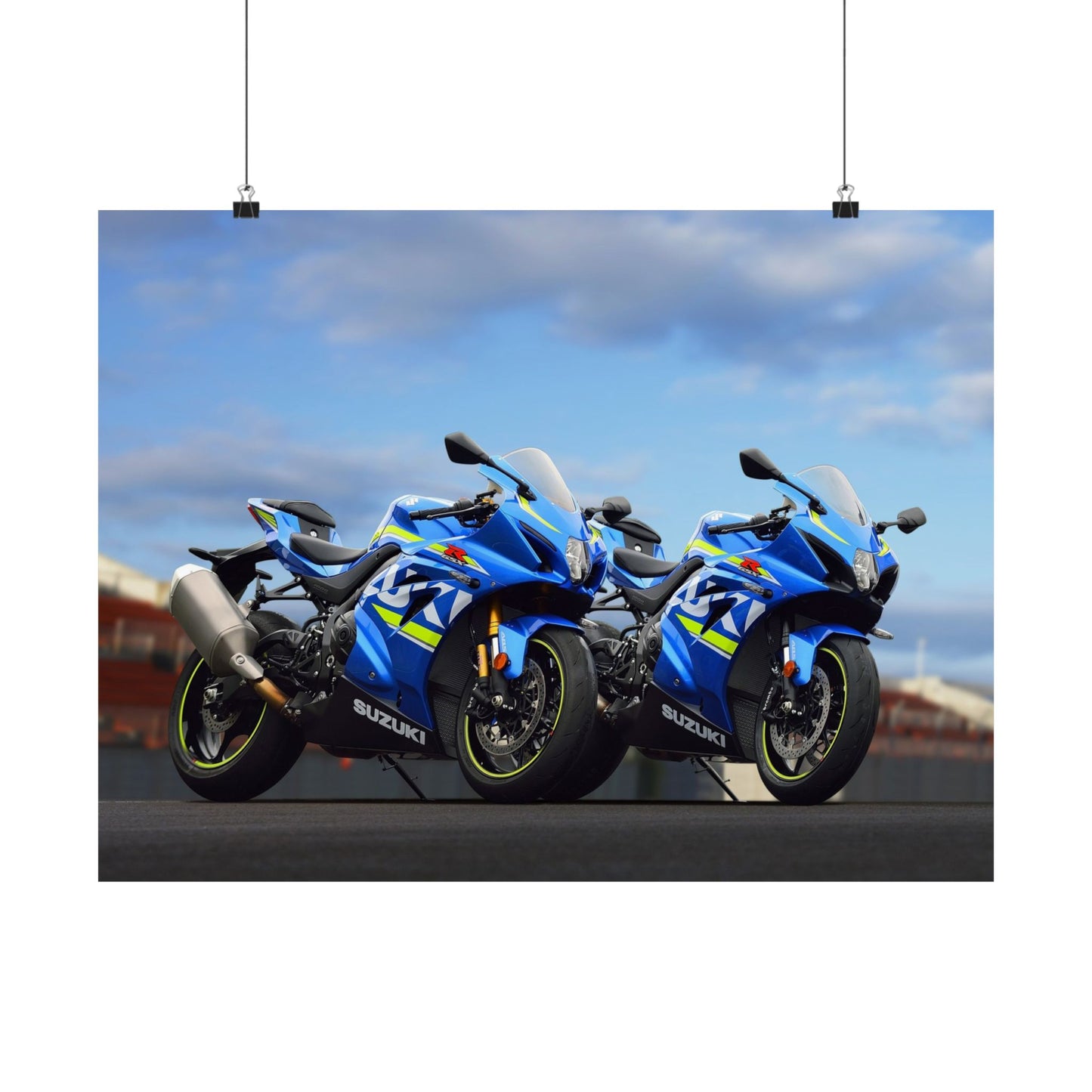 Suzuki GSX-1000R Horizontal Poster