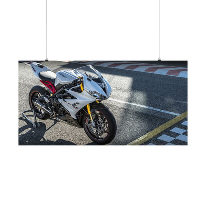 Triumph Daytona 675 R Horizontal Poster