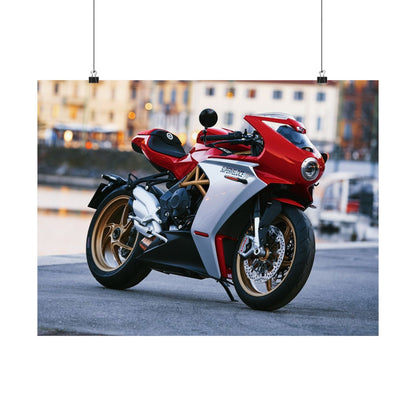 MV Agusta SuperVeloce 800 Horizontal Poster