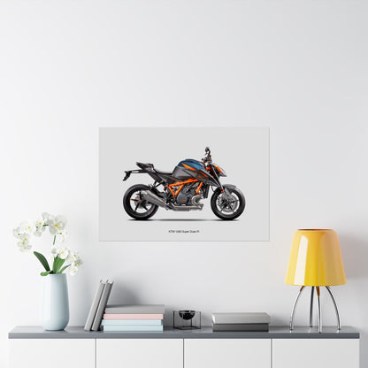 KTM 1290 Super Duke R Horizontal Poster