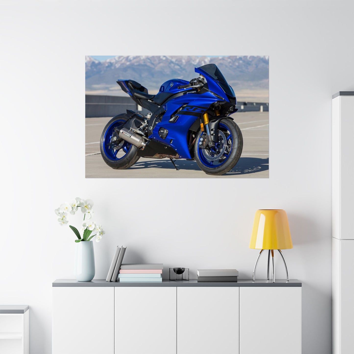 Yamaha R6 Horizontal Poster