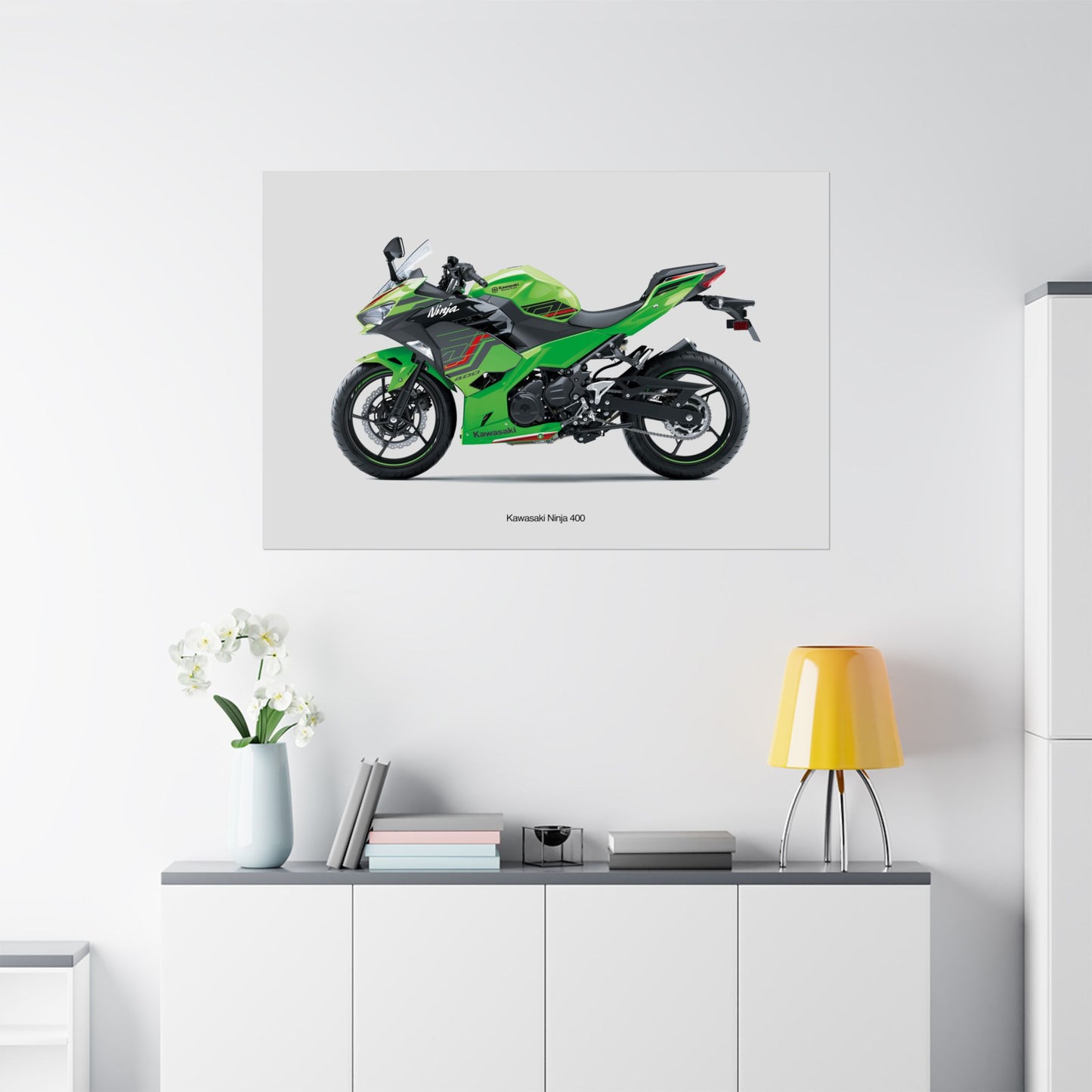 Kawasaki Ninja 400 Horizontal Poster