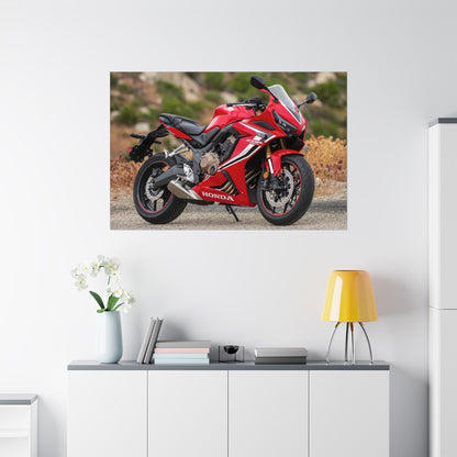 Honda CBR650R Horizontal Poster