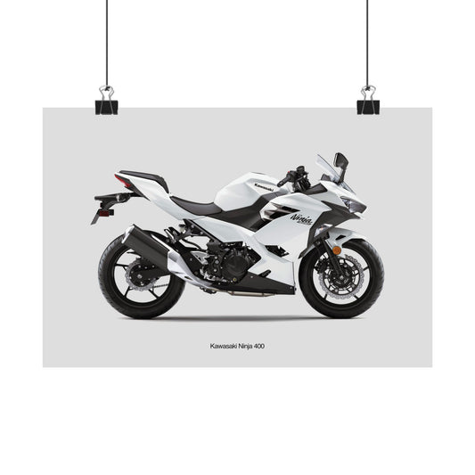 Kawasaki Ninja 400 Horizontal Poster