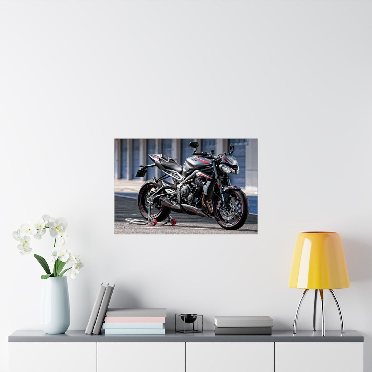 Triumph Street Triple R Horizontal Poster