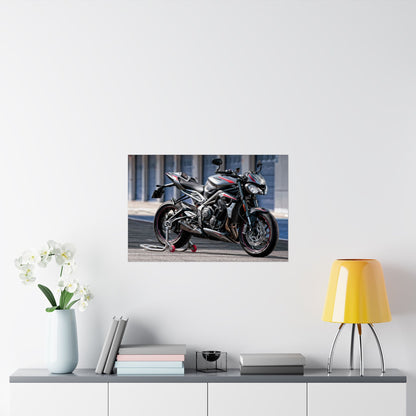 Triumph Street Triple R Horizontal Poster