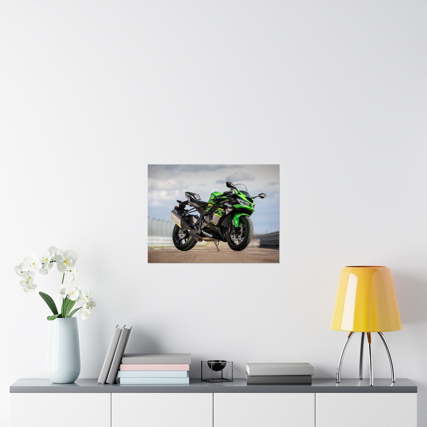 Kawasaki Ninja ZX-6R Horizontal Poster