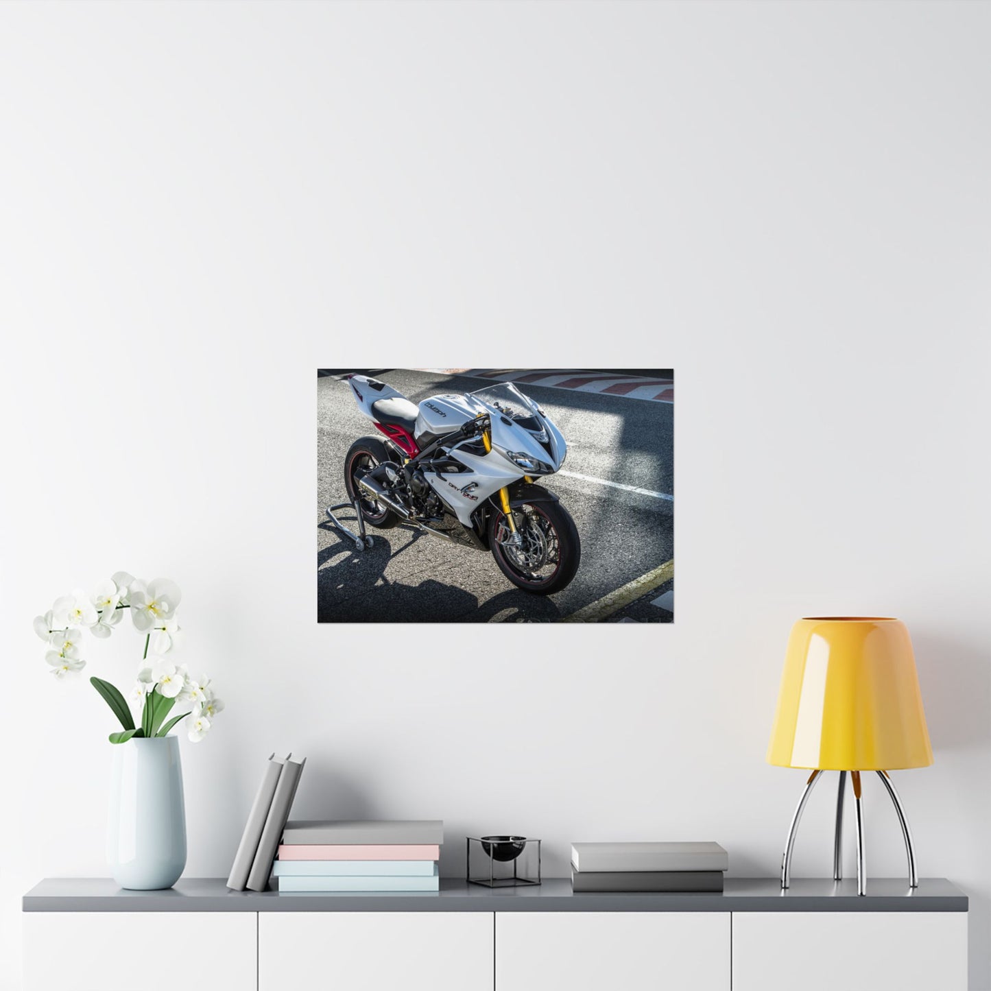 Triumph Daytona 675 R Horizontal Poster