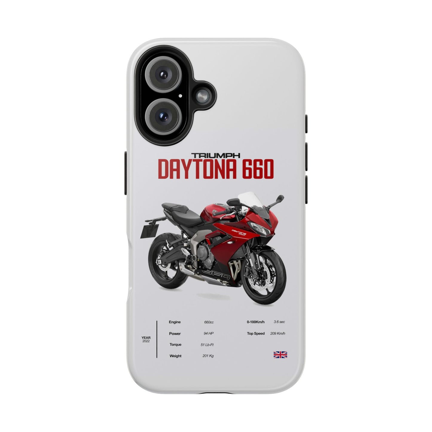 Triumph Daytona 660 Tough Phone Case