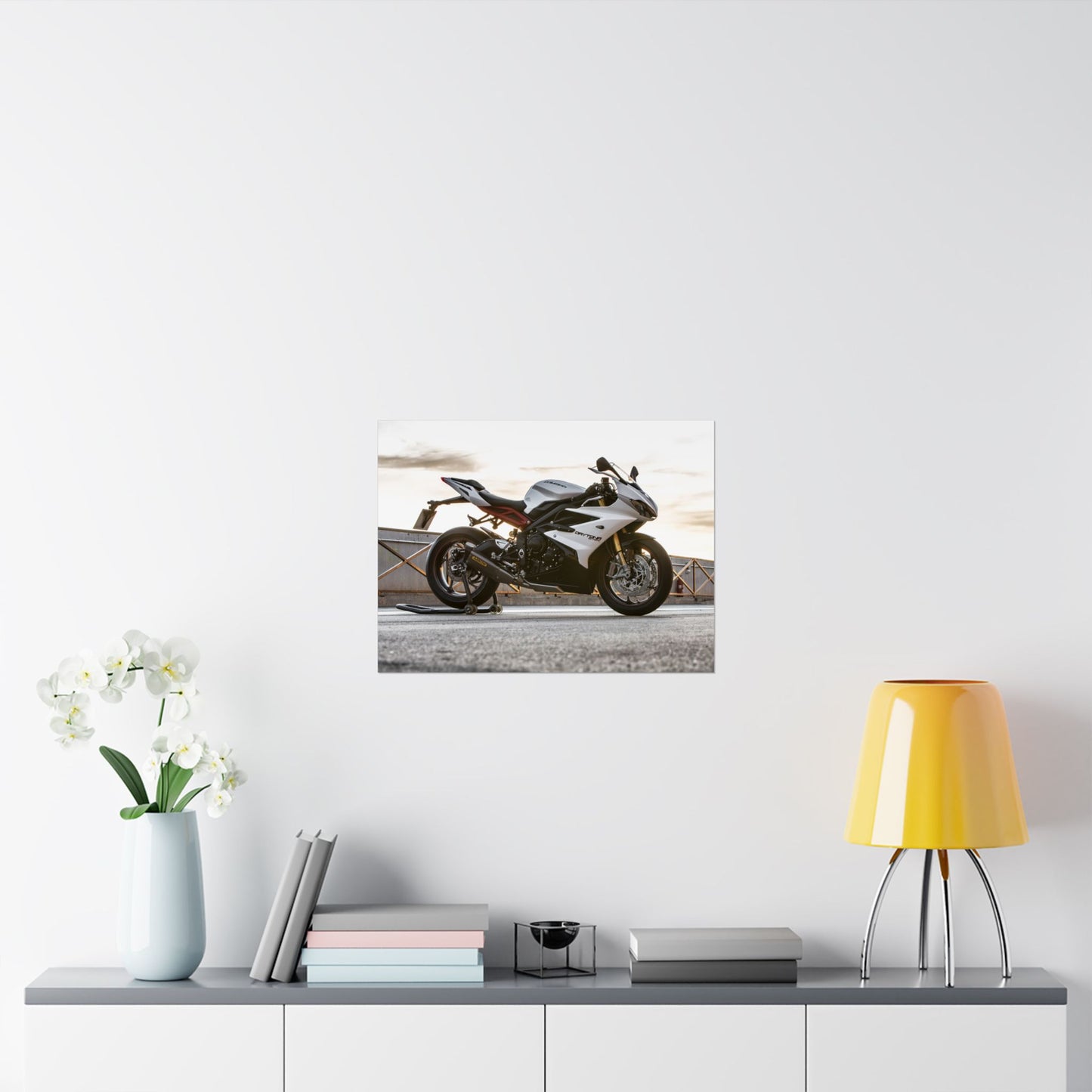 Triumph Daytona 675 R Horizontal Poster