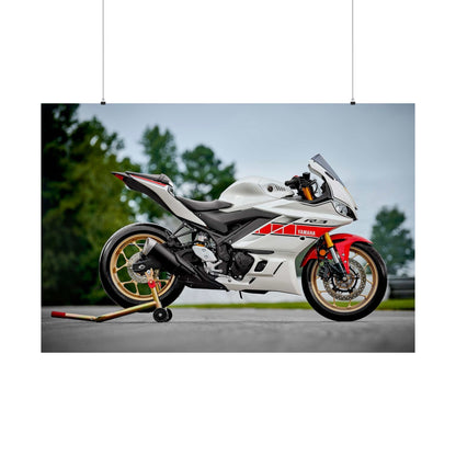 Yamaha R3 Horizontal Poster