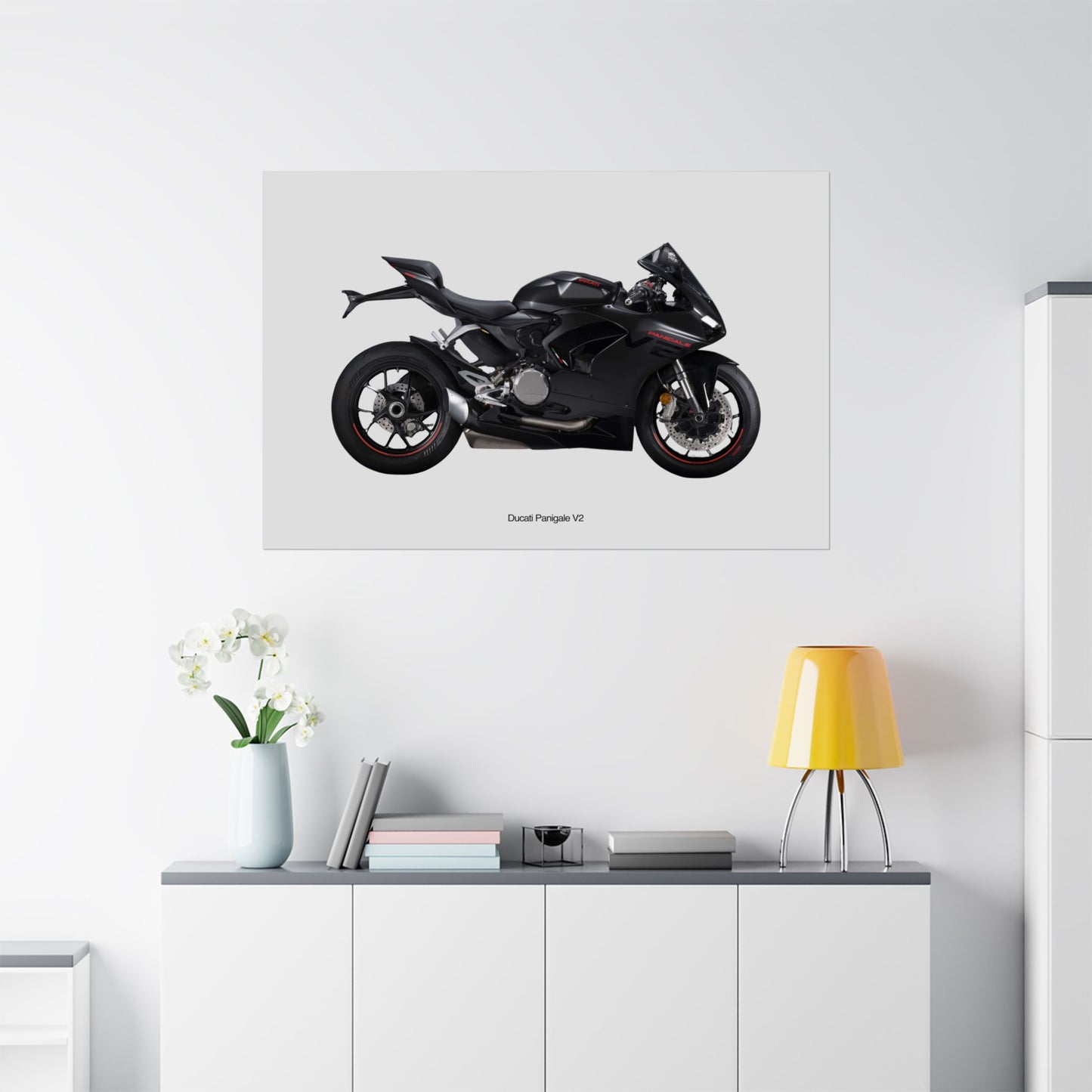 Ducati Panigale V2 Horizontal Poster