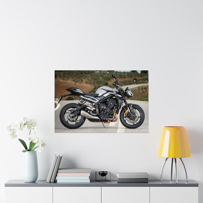 Triumph Street Triple 675 R Horizontal Poster