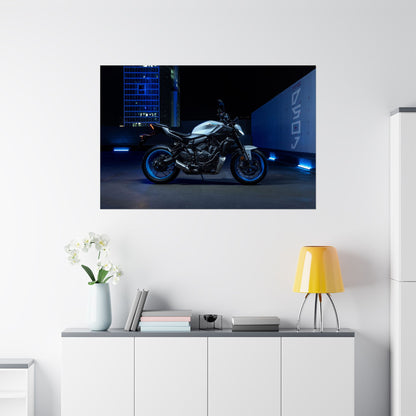 Yamaha MT-07 Horizontal Poster