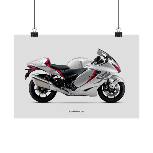 Suzuki Hayabusa Horizontal Poster