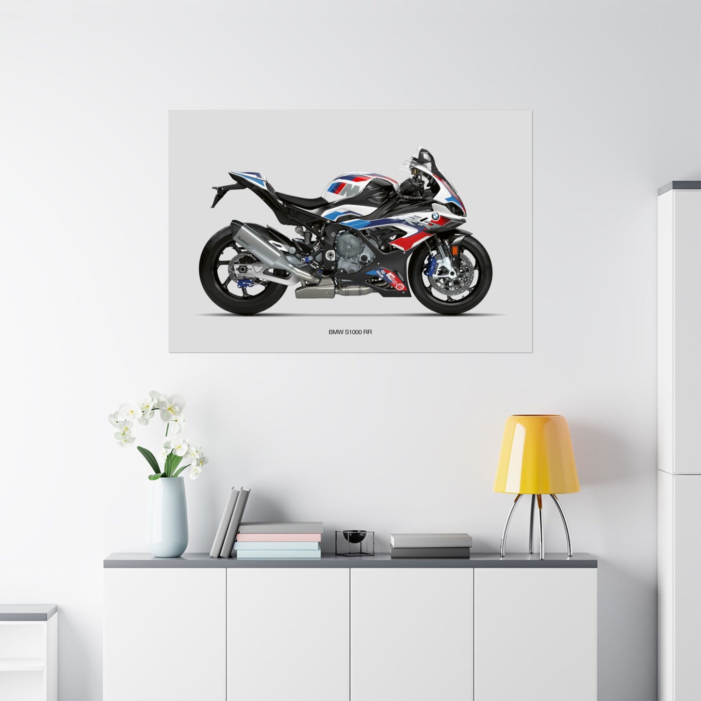 BMW S1000RR Horizontal Poster