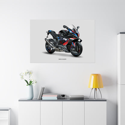 BMW M1000RR Horizontal Poster