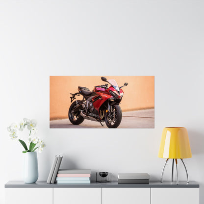 Triumph Daytona 660 Horizontal Poster