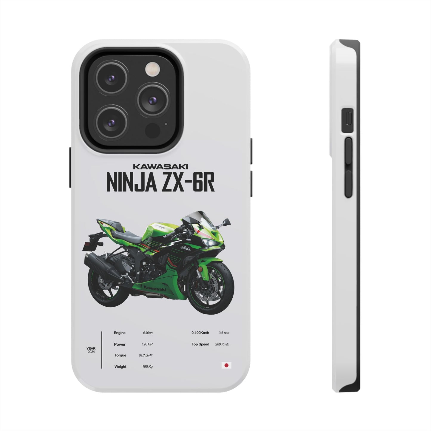 Kawasaki Ninja ZX-6R Tough Phone Case