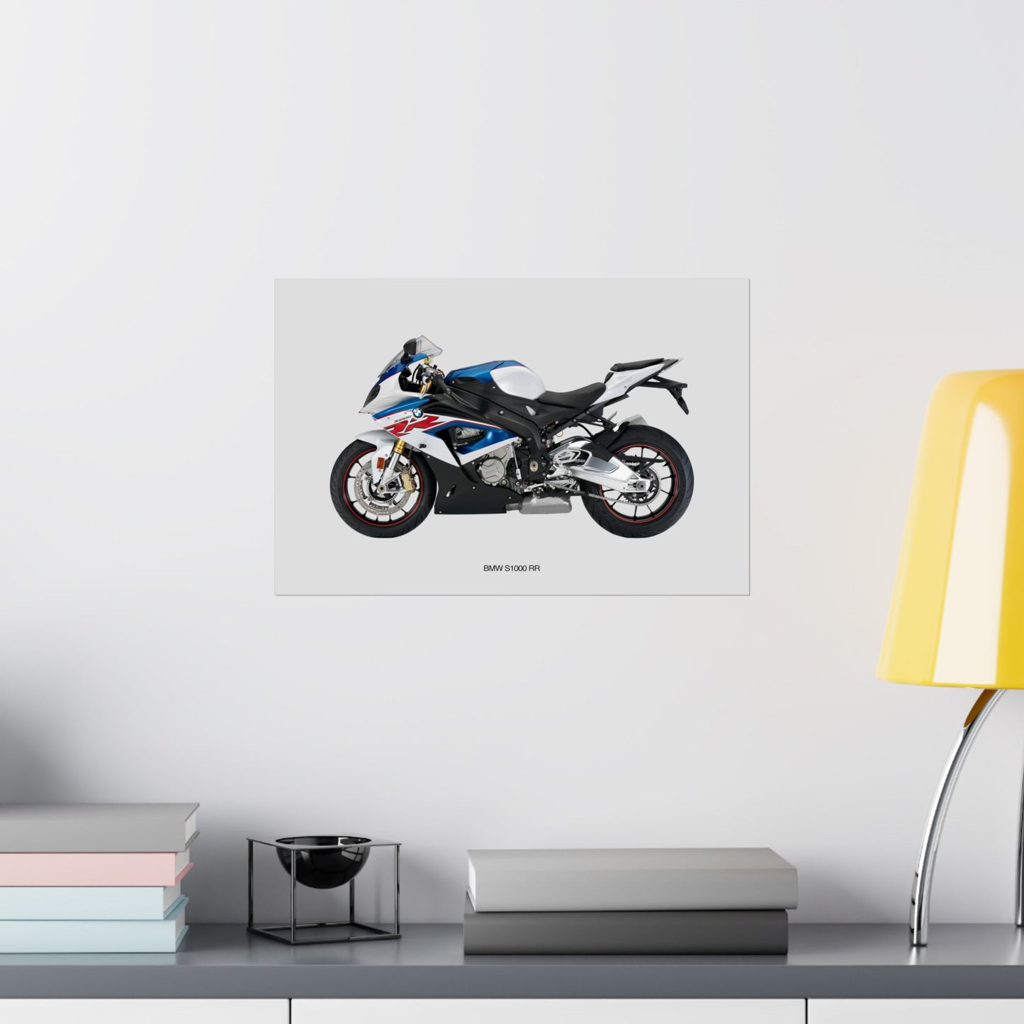 BMW S1000RR Horizontal Poster