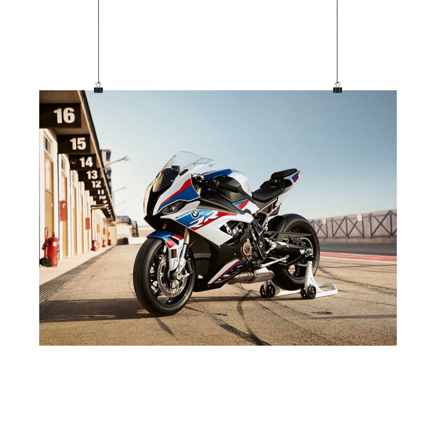 BMW S 1000 RR Horizontal Poster