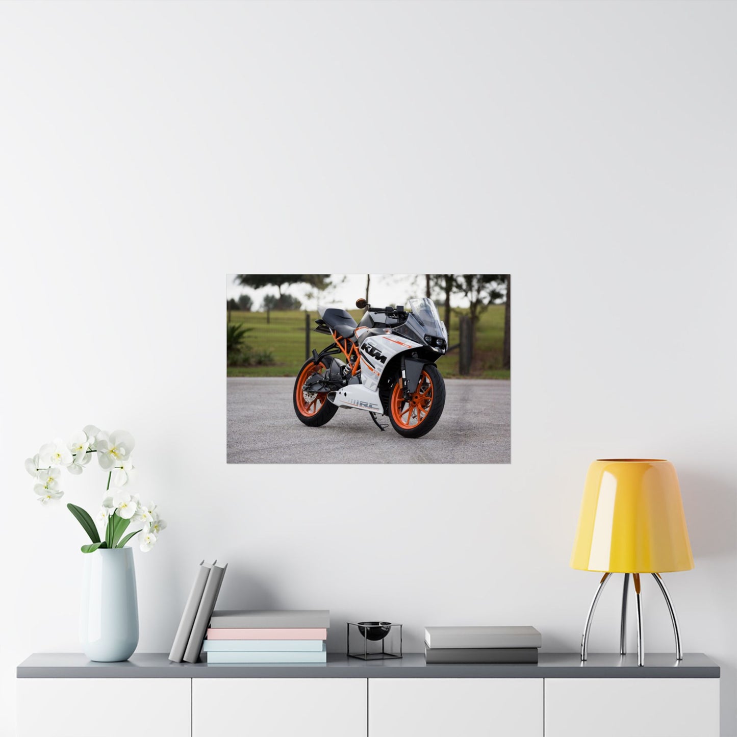 KTM RC 390 Horizontal Poster