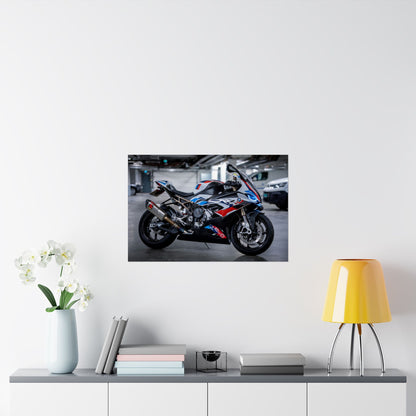 BMW S1000RR Horizontal Poster