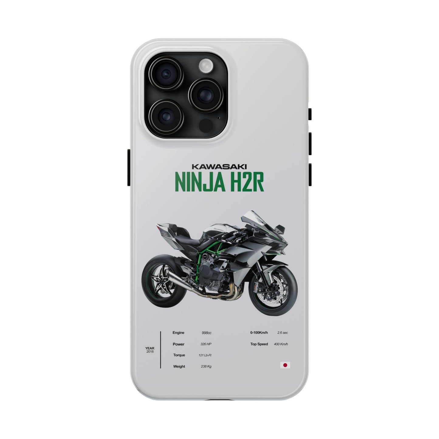 Kawasaki Ninja H2R Tough Phone Case