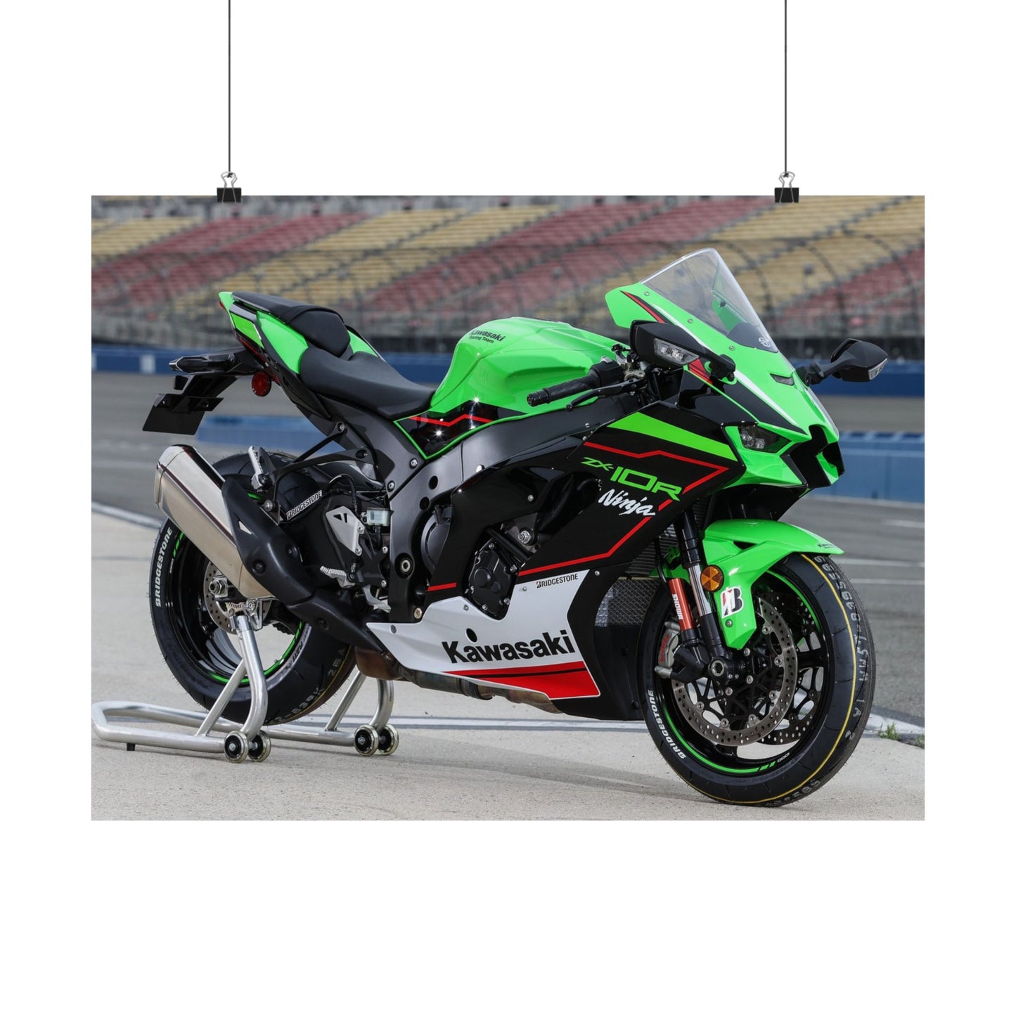 Kawasaki Ninja ZX-10R Horizontal Poster