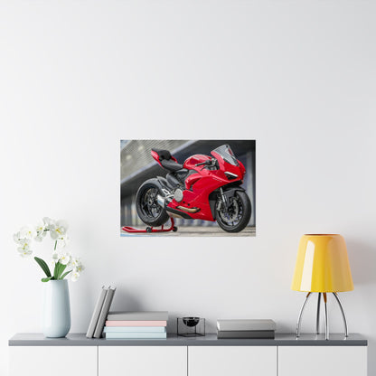 Ducati Panigale V2 Horizontal Poster