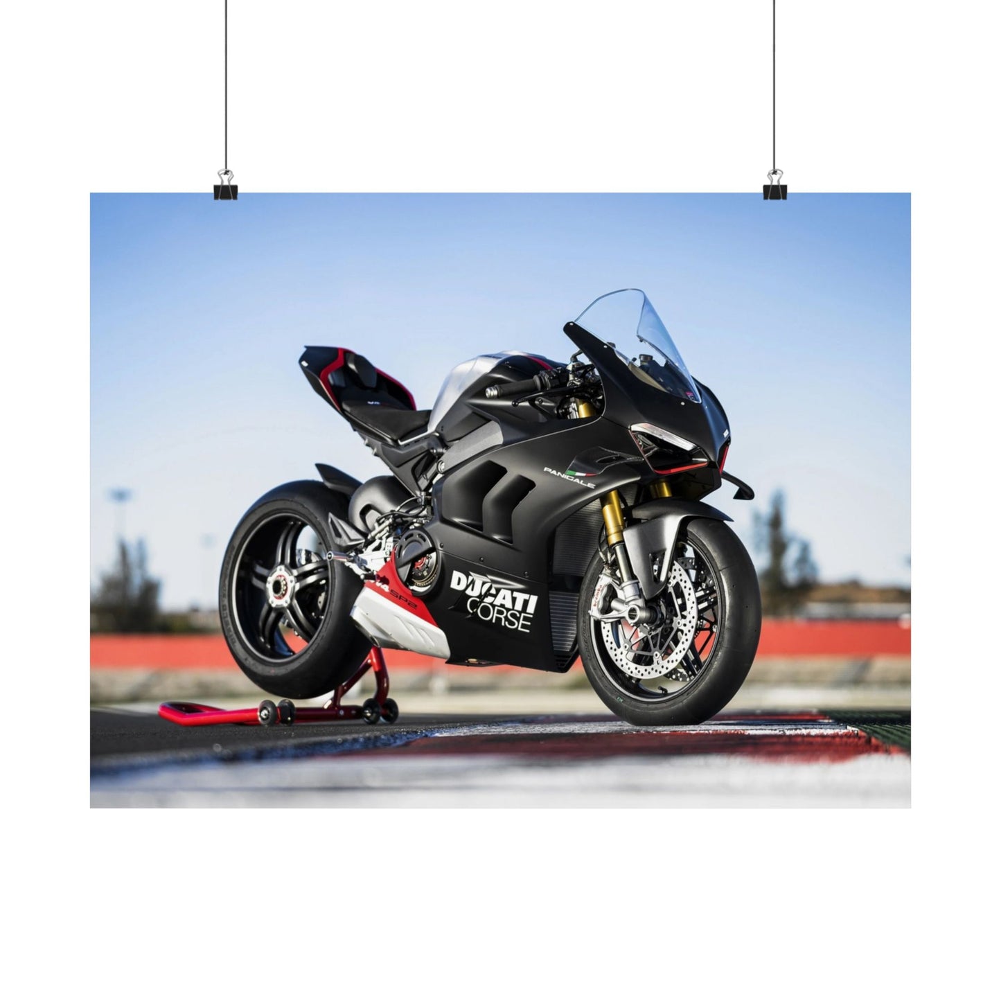 Ducati Panigale V4 SP2 Horizontal Poster