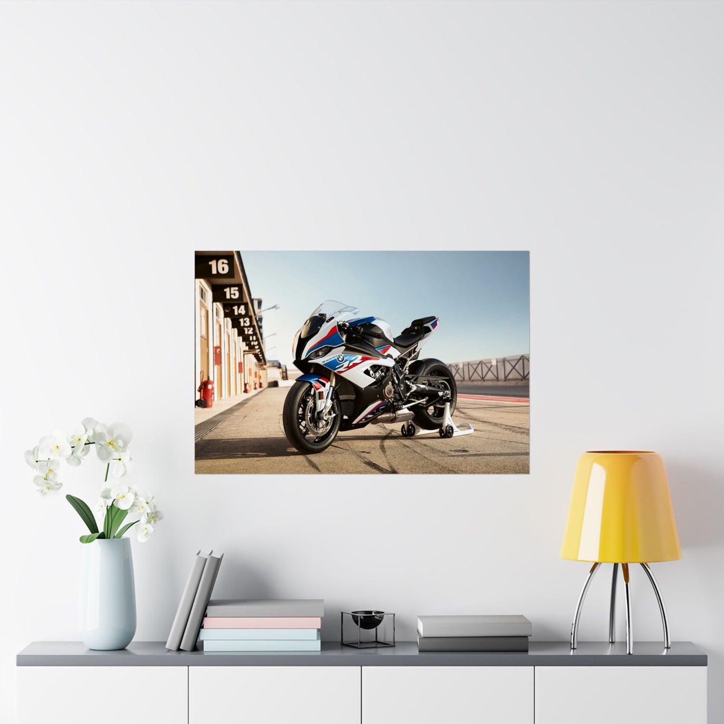 BMW S 1000 RR Horizontal Poster