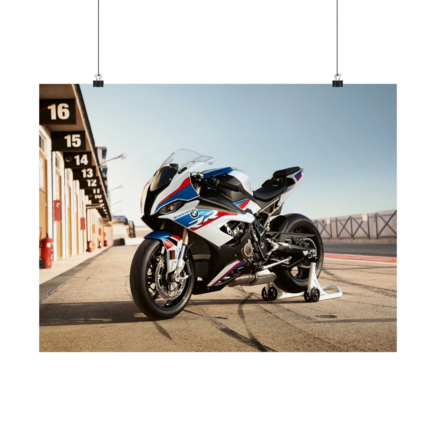 BMW S 1000 RR Horizontal Poster