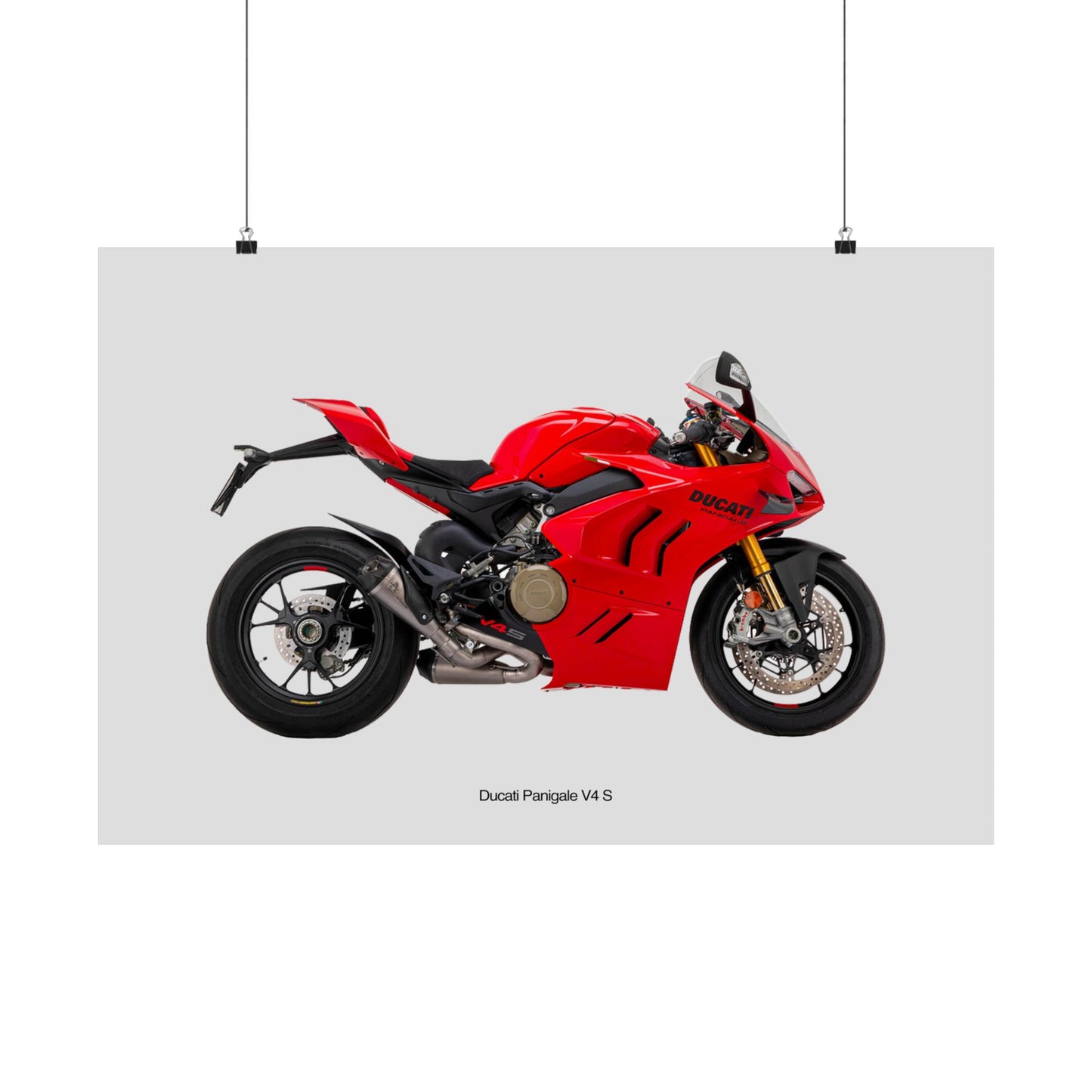 Ducati Panigale V4S Poster