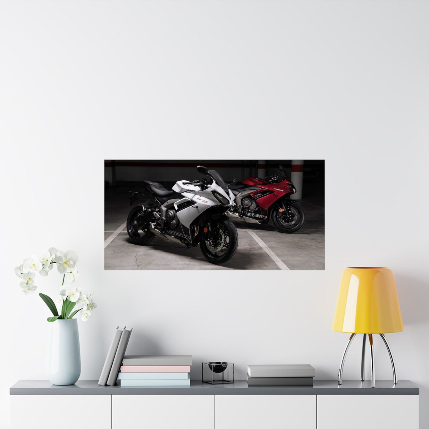 Triumph Daytona 660 Horizontal Poster