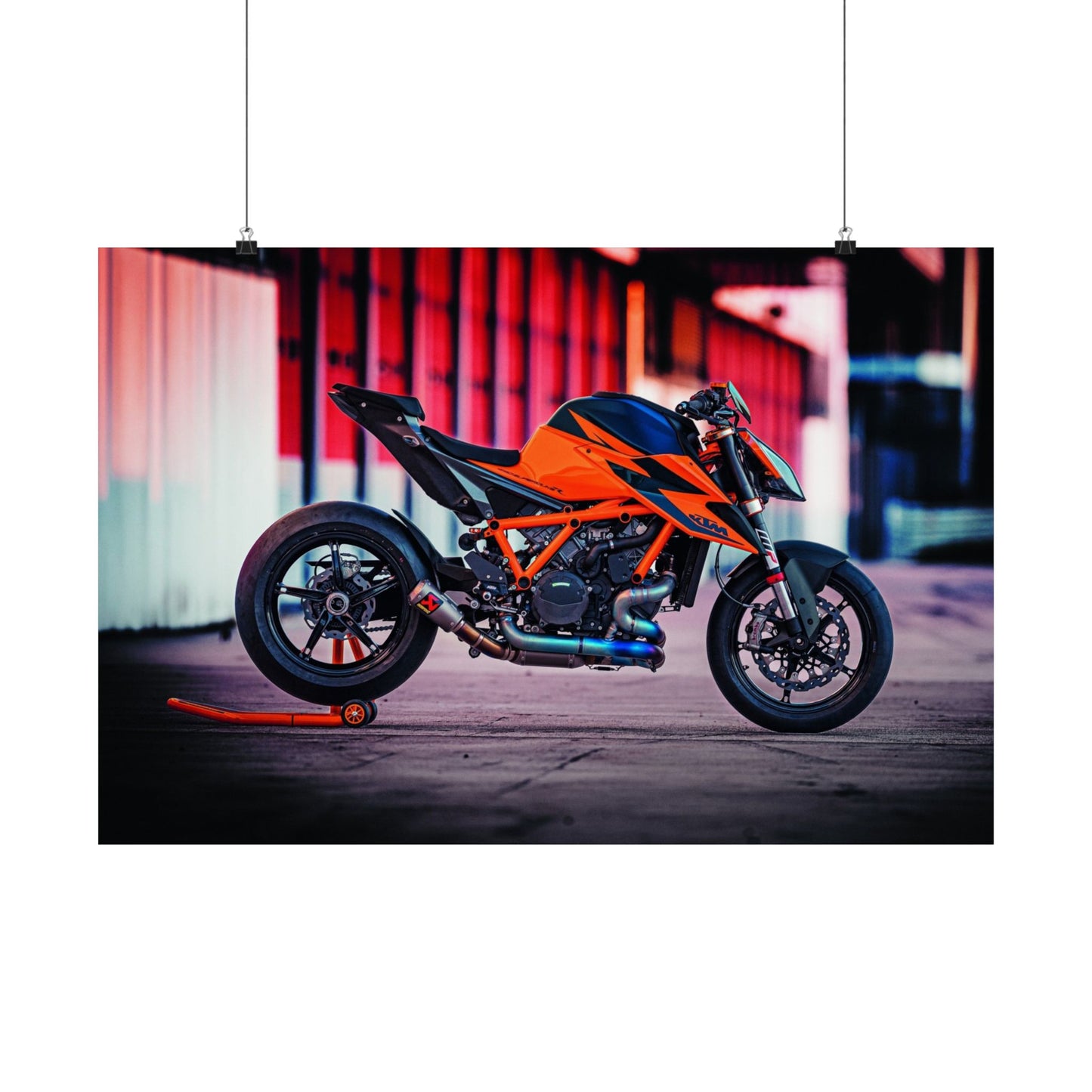 KTM 1290 Super Duke R Horizontal Poster