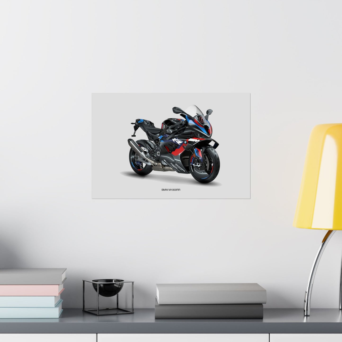 BMW M1000RR Horizontal Poster