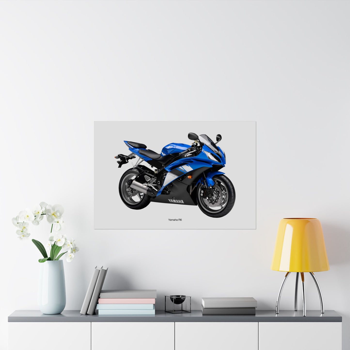 Yamaha R6 Horizontal Poster