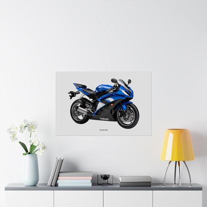 Yamaha R6 Horizontal Poster