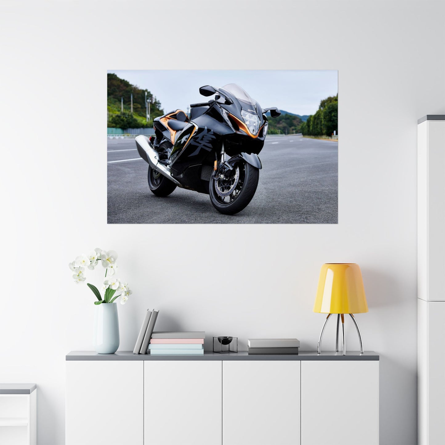 Suzuki Hayabusa Horizontal Poster