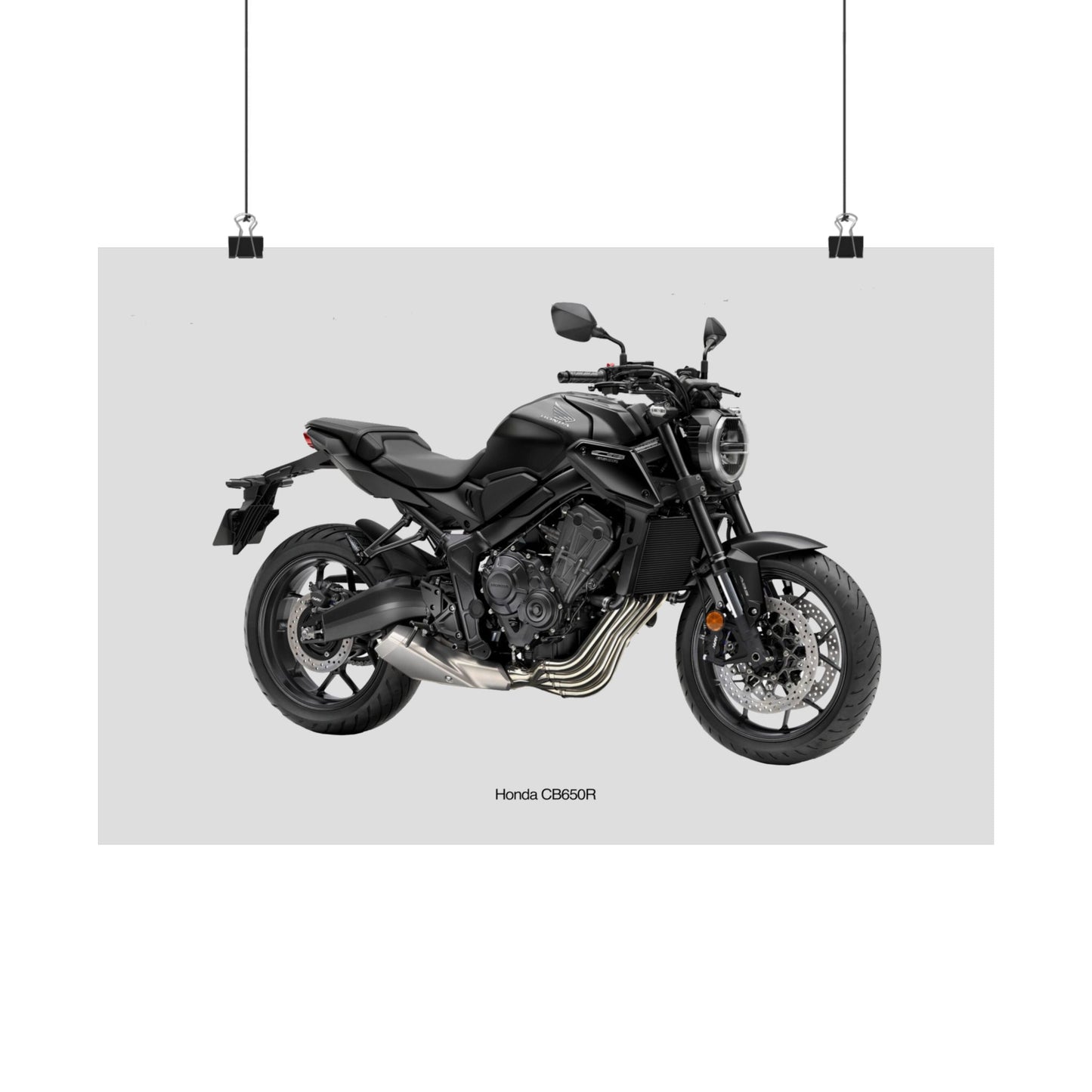 Honda CB650R Horizontal Poster