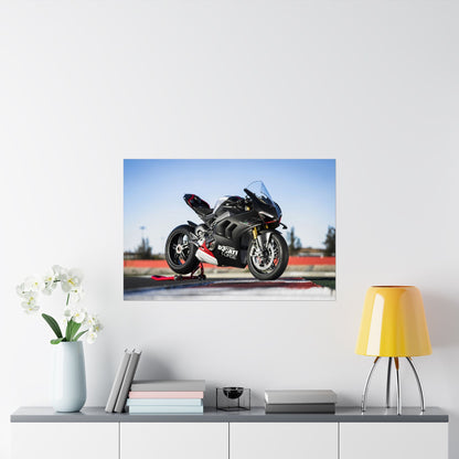 Ducati Panigale V4 SP2 Horizontal Poster