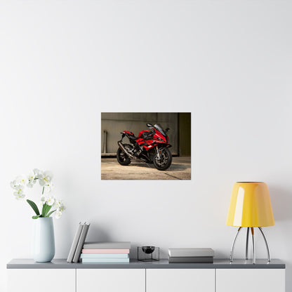 BMW S1000RR Horizontal Poster